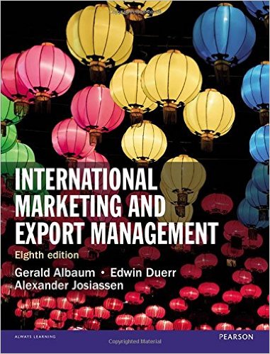 International Marketing and Export Management cover