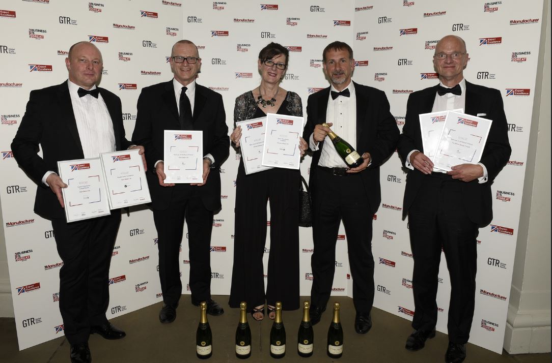 Photo of winners from the GTR awards