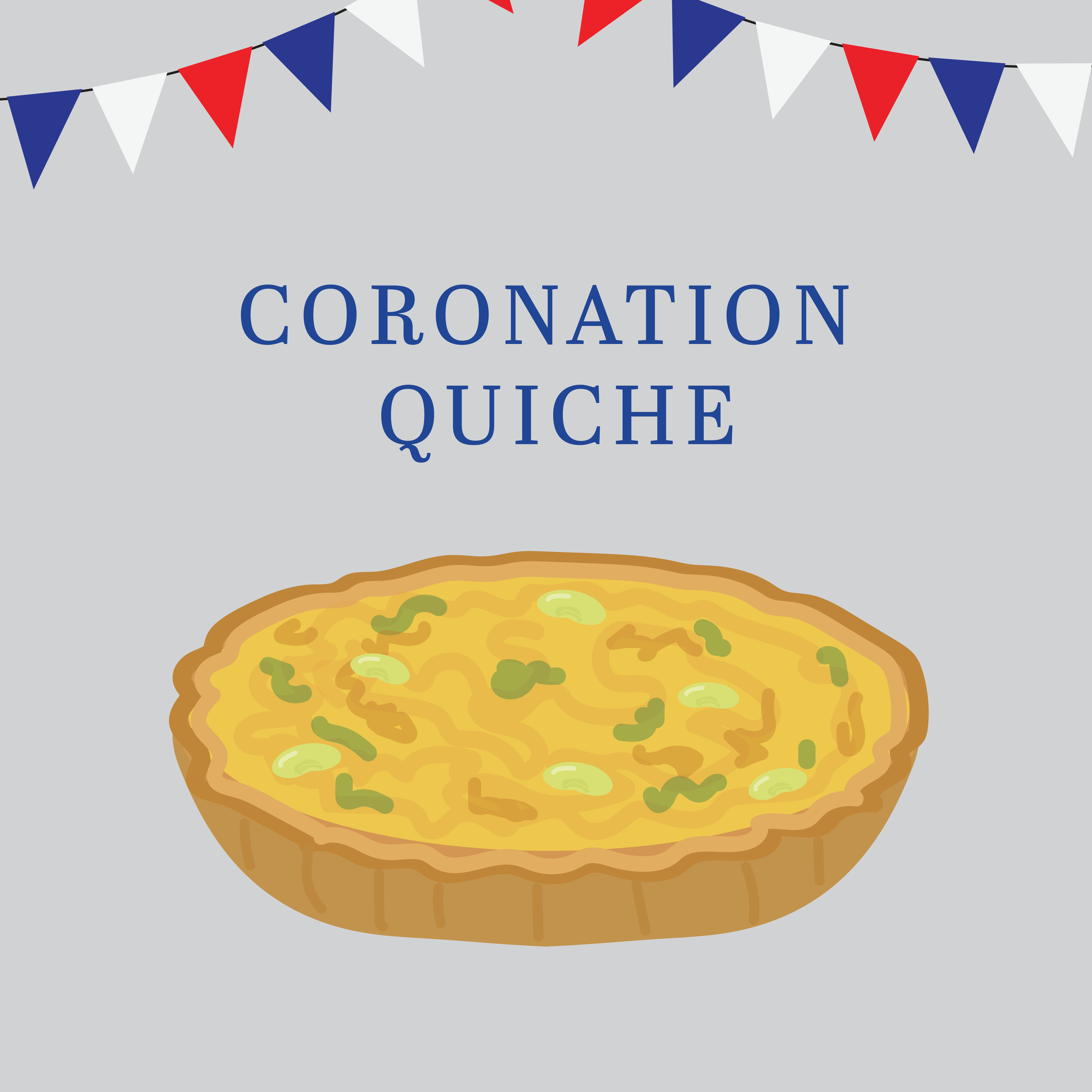 Coronation quiche