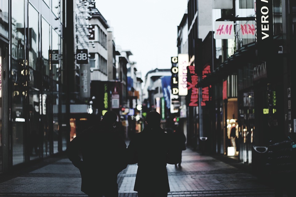 photo of high street shops