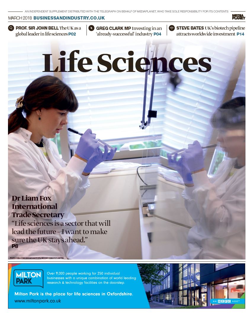 Life Sciences campaign cover