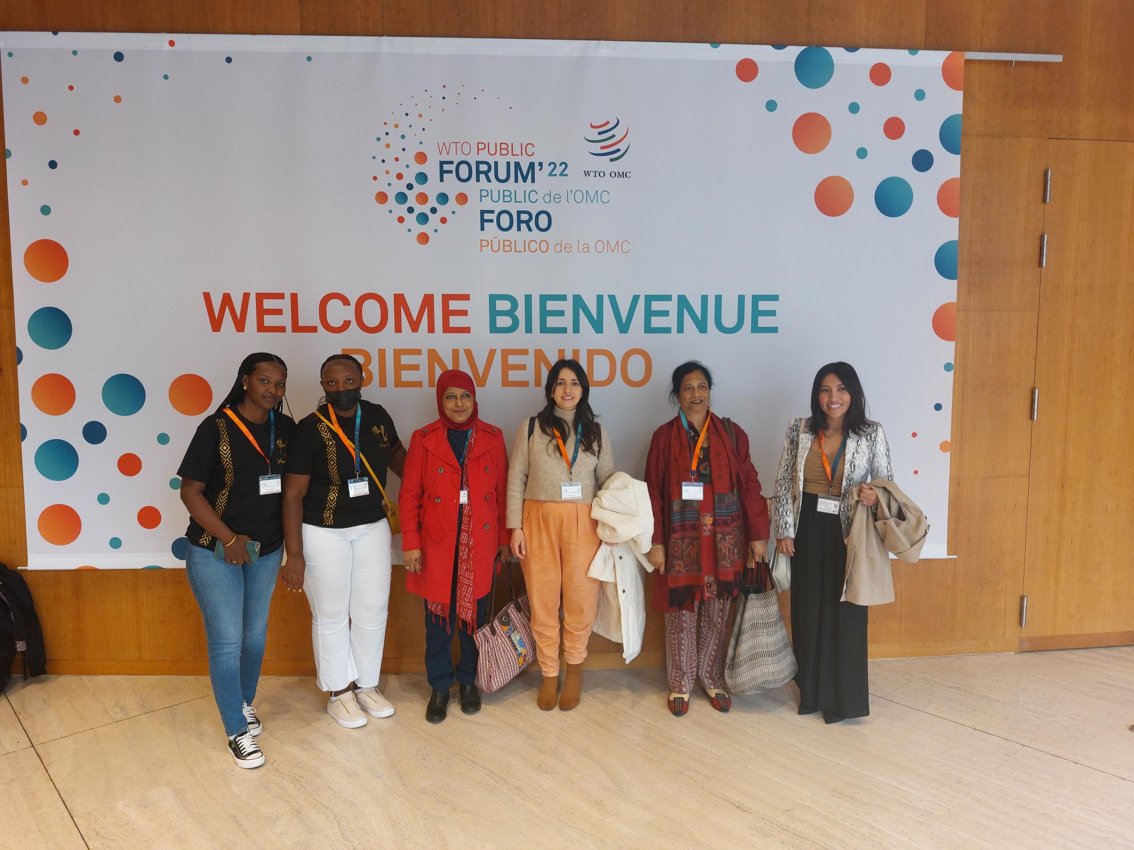 SheTrades initiative: four female business leaders showcasing work at WTO forum