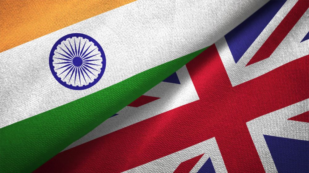 India UK flags