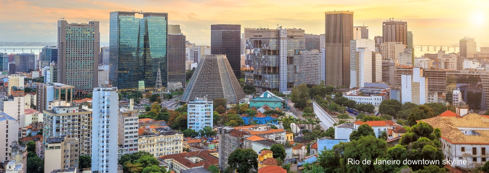 Rio de Janeiro skyline