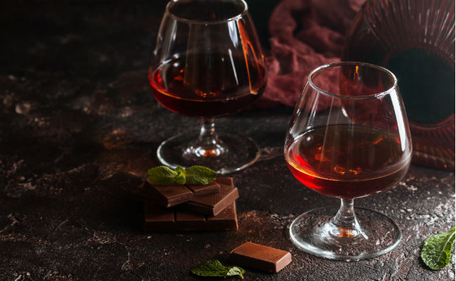 whisky and chocolate
