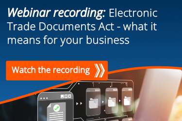 webinar recording electronic trade documents act
