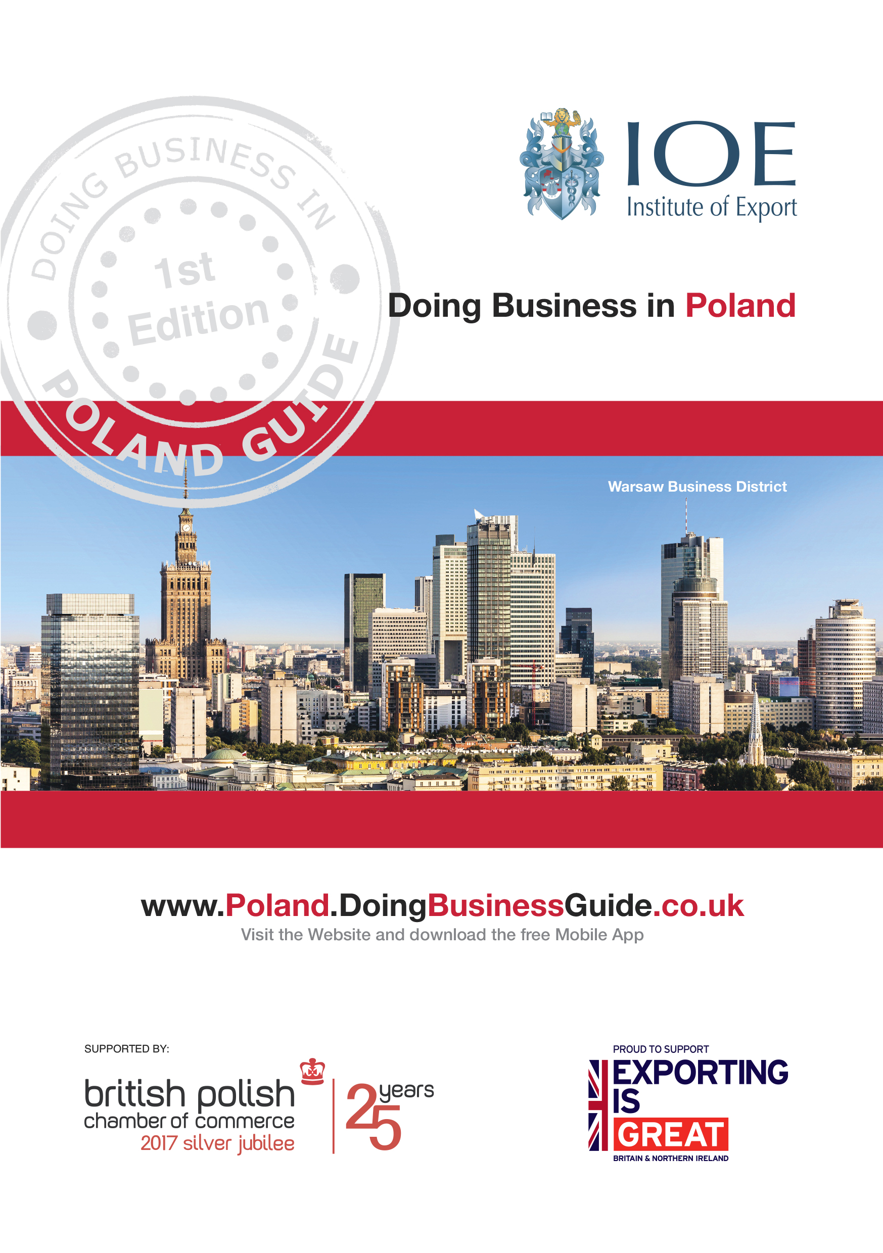 Doing Business in Poland guide front cover