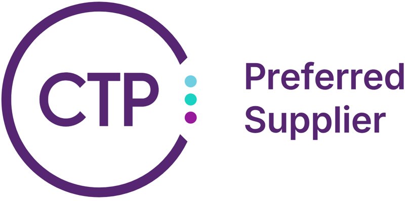 CTP Preferred Supplier RGB Colour Logo On White Background
