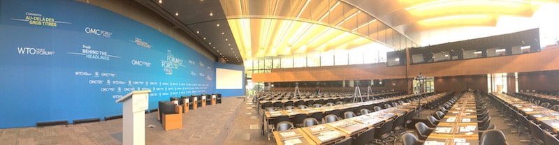 wto public forum - plenary hall