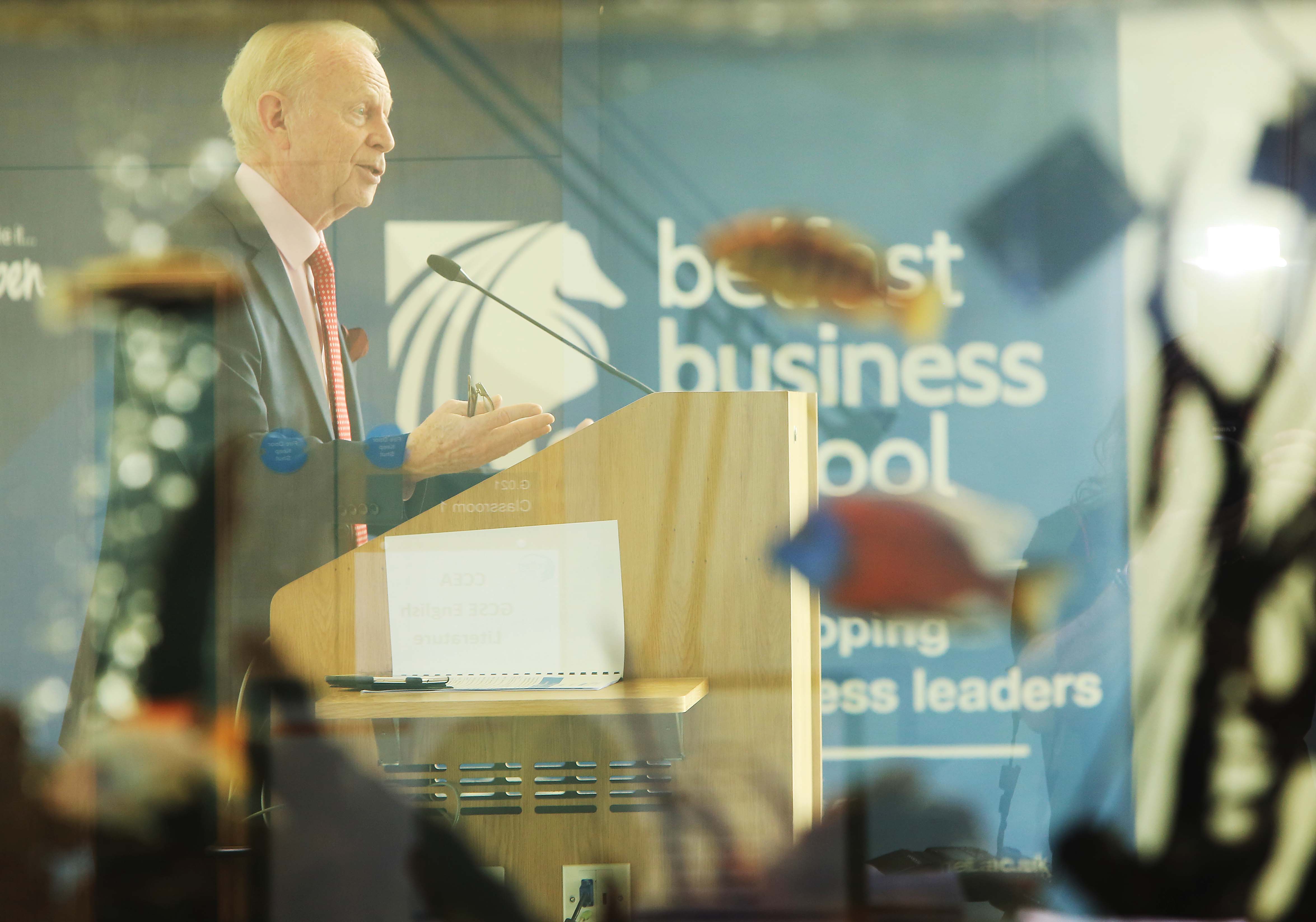 photo of Lord Empey at summit
