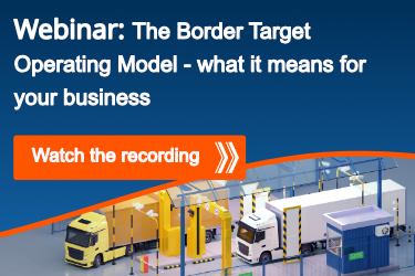webinar the border target Operating Model