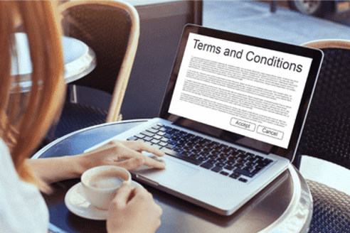 International terms and conditions