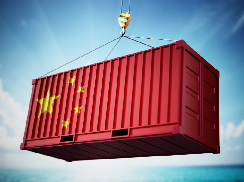 China Trade export rise