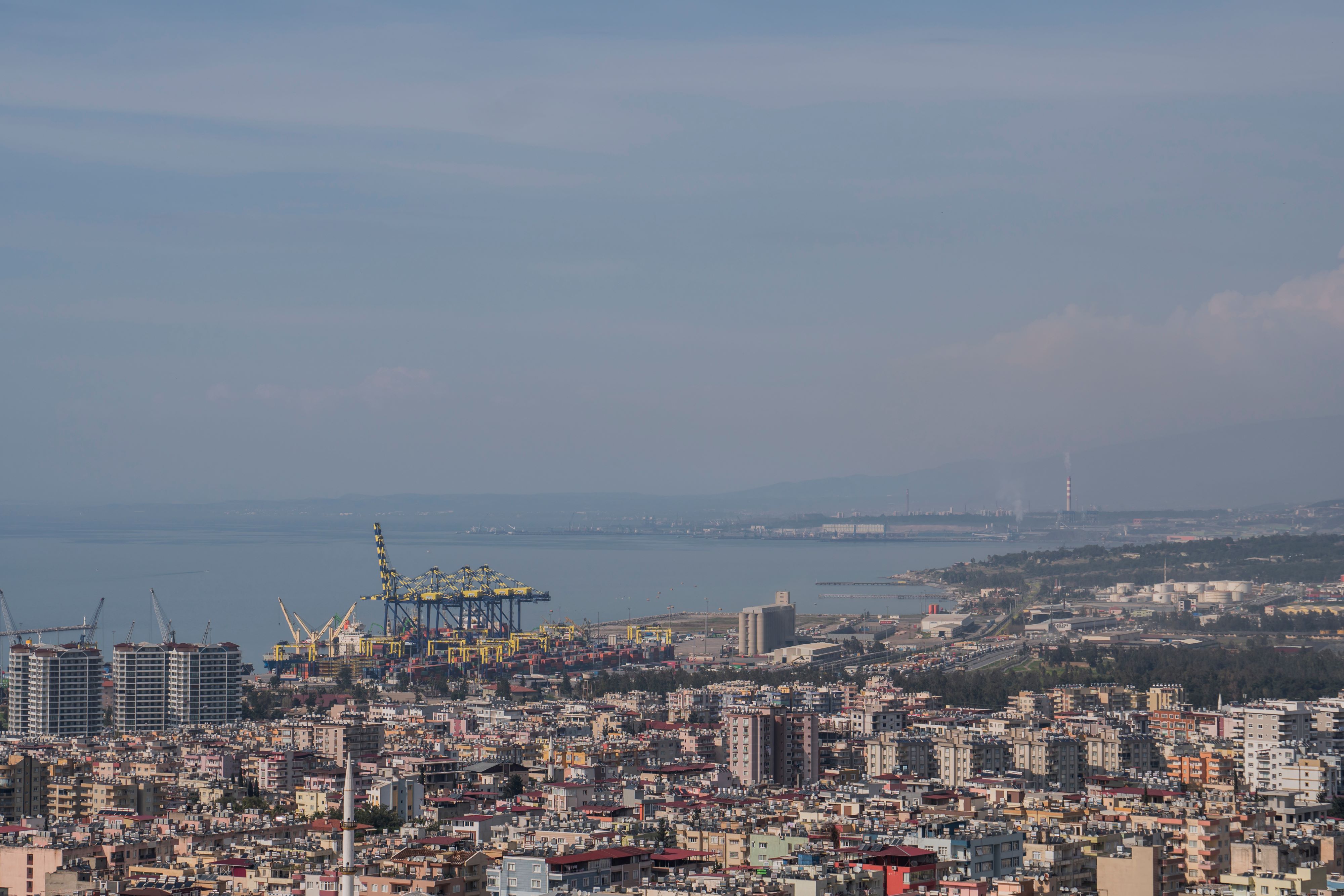 Port of Iskenderun in Turkey