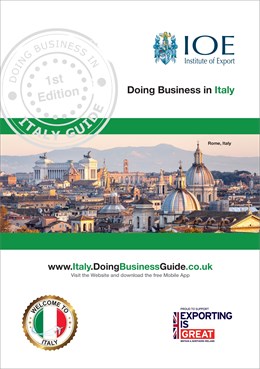 Italy Doing Business Guide Cover