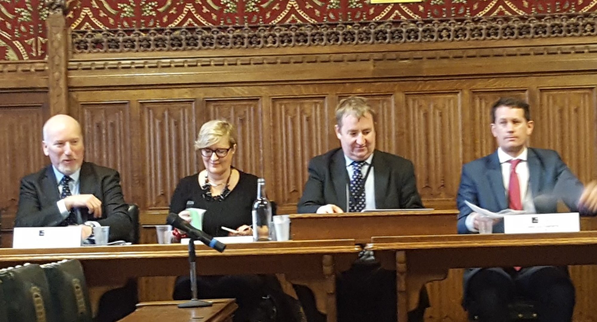 Panel at the APPG debate on anti corruption