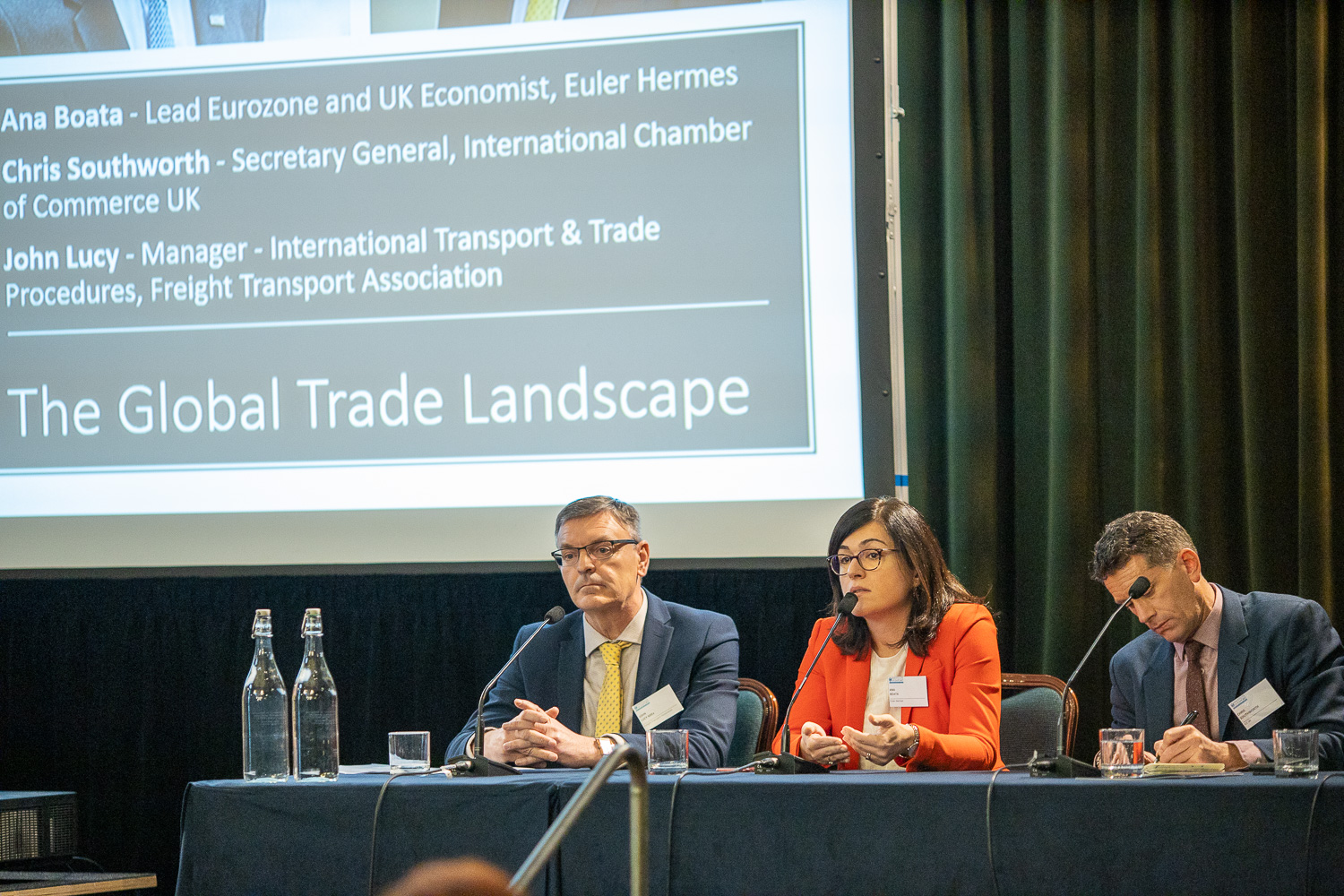 london world trade summit panel