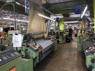 photo of Camira Fabrics factory